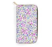 MHYRAC Leather Wallet, Liberty Pattern, Small Size and Large Capacity, Easy to Carry