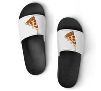 MHYRAC Non-Slip Slippers, Pizza Sliders for Men And Women, Shower Slides