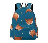 MHYRAC Rucksack, Cute Red Fox Backpack, Casual Daypack for Outdoors,Sport,Travel