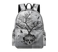 MHYRAC Rucksack, Horror Skull Tree Backpack, Casual Daypack for Outdoors,Sport,Travel