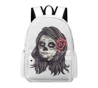 MHYRAC Rucksack, Skull Princess Backpack, Casual Daypack for Outdoors,Sport,Travel