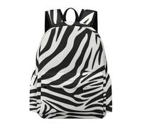 MHYRAC Rucksack, Zebra Pattern Backpack, Casual Daypack for Outdoors,Sport,Travel