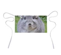 MHYRAC Short Apron, Chinchilla Camerons Waist Apron, Half Apron Work Apron with 3 Pockets