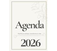 Mi Agenda 2026: Calendario, planificación semanal y seguimiento de hábitos: Incluye calendario anual, registro de hábitos, cumpleaños y contraseñas