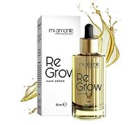Mi Amante ReGrow Vegan Hair Serum - Fast-Acting Hair Growth Accelerator - Unisex Formula for Thicker, Stronger & Vibrant Hair - Perfect for Hair Loss & Gray Hair Prevention - 50ml