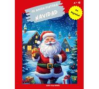 "Mi amiga pintora - Navidad": Libro para colorear para niños con 75 páginas para colorear | de 3 a 8 años | gran formato | aprox. 22 x 28 centímetros