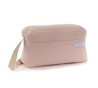 Mi Bollito Baby Stroller Bag Practical Stylish Multifunctional Large Capacity Organiser Bag Made in Spain (Pastel Pink)