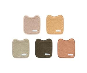 mi bollito Pack of 5 Waterproof Baby Bibs with Elasticated Neck Terry Towelling 100% Cotton Soft Absorbent and Comfortable Made in Spain, Dreams made of cotton, One Size