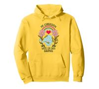 Mi Corazon Late en dos Idiomas Bilingual Teacher ESL Pullover Hoodie