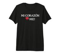 Mi Corazon Loves (Heart Shape) me! Premium T-Shirt