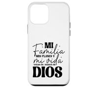 Mi familia, mis planes y mi vida están en las manos de Dios. Case for iPhone 12 mini