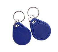 Mi fare Ultralight C - Contactless Ticket IC MF0ICU2 13.56Mhz Key Fob Blue Color (Pack of 10) (50 pF)