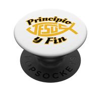 Mi fe está cimentada en Dios PopSockets Adhesive PopGrip