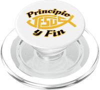 Mi fe está cimentada en Dios PopSockets PopGrip for MagSafe