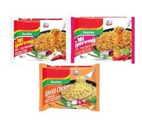Mi Goreng Instant Noodles - 30 Pack Combo (10x Spicy Stir Fry, 10x Original Stir Fry, 10x Special Chicken) | Authentic Indonesian Instant Noodles | Versatile Meal Options | Quick Meal