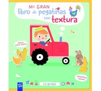 Mi gran libro de pegatinas con textura. La granja