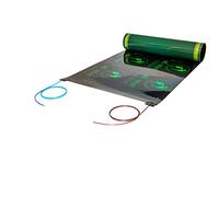 Mi-Heat Premium Heating Film 3.5 m 100 Watt/m² 50 cm Wide Assembled Electric Underfloor Heating for Vinyl Laminate Parquet Cork Carpet