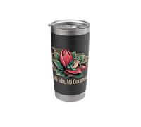 Mi Isla, Mi Corazón Tropical Frog Stainless Steel Insulated Tumbler