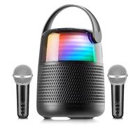 MI-MIC TY6374 Bluetooth Karaoke System - Black, Black