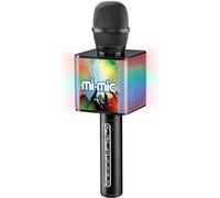 Mi-Mic TY6086 Kids Karaoke Microphone with Phone Holder and Voice Changer, Multi