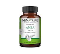 Mi Nature Amla Tablets -90 Tablets,1000mg | 100% Natural Amla Tablet | Amalaki | phyllanthus emblica | Immunity Booster | Vitamin C | Gluten Free | Vegan | from India