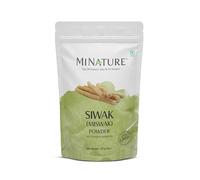 Mi Nature Miswak (Siwak) Powder| salvarado persica| 227g(8 oz) (0.5 lb) | 100% Pure & Natural Toothpaste | Whitening Teeth | Traditional Oral Care from India