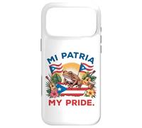 Mi Patria My Pride Puerto Rican Heritage Coquí & Flag Design Case for iPhone 17 Pro Max