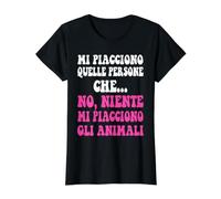 Mi piacciono quelle persone Che no, niente mi piacciono Value Graphic T-Shirt, Women, Black, M