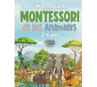 Mi primer Libro Montessori de los Animales: Un busca y encuentra realista - Animales en su hábitat (2-4 años)