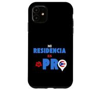 Mi Residencia es Puerto Rico | Boricua Pride Graphic Case for iPhone 11