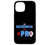 Mi Residencia es Puerto Rico | Boricua Pride Graphic Case for iPhone 15