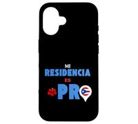 Mi Residencia es Puerto Rico | Boricua Pride Graphic Case for iPhone 16