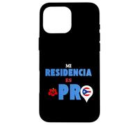 Mi Residencia es Puerto Rico | Boricua Pride Graphic Case for iPhone 16 Pro Max