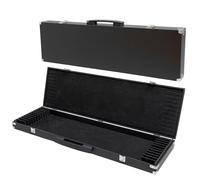 MI&VI Classic Leather Bow Case for (12) Twelve Violin, Viola, or Cello Bows with Sturdy Handles | Strong Latches | Firm Velvet Interior Cushioning - By MIVI Music