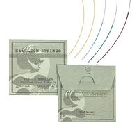 MI&VI Hamilton Violin Strings - Full Set, Medium, Steel Ball Ends, Extra E String (2/4 Size)