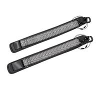 MI&VI Instrument Case Shoulder Straps Replacement - 32" to 42" in. Universal Adjustable Strap Set with Security Hooks for Guitar Cases, Bass, Violin, Viola, Cello Bags and Backpacks (Black)