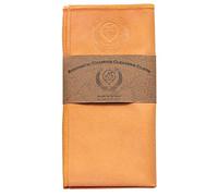 MI&VI Synthetic Chamois Microfiber Cleaning Cloth for Violin, Viola, Cello, Bass, Guitar 12x12in (Tangerine-Orange)