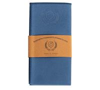 MI&VI Synthetic Chamois Microfiber Instrument Cleaning & Polishing Cloth for Violin, Viola, Cello, Bass, Guitar, Piano, Saxophone, Flute 12x12in (Navy-Blue)
