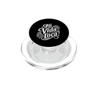 Mi Vida Loca Spanish My Crazy Life Latino Graphic PopSockets PopGrip for MagSafe