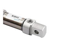 MI10/12/16/20/25-10 * 25X30X50X75-S-CA Small Stainless Steel Air Pneumatic Cylinder Double Acting(Stroke 150mm,Bore 16mm)