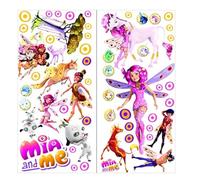 Mia and Me wall stickers for bedroom boys and girls wall mural wall decal art wallpaper sticker for Nursery wall art playrooms boys girls Mia and Me wall sticker decoracion size 70cm x 35cm x 2 sheets