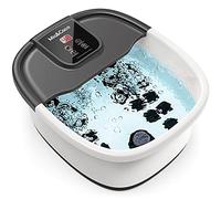Mia&Coco Foot Spa, Foot Bath Massager with Heater Bubbles Vibration Auto & Manual Electric Temperature Control, Pedicure Pumice Stone, Warm Soak Relief with 22 Removable Rollers and 264 Massage Nodes