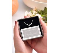 Mia Gioielli Women's Bridesmaids Gift Sterling Silver Love Hearts Bracelet | Size: 18 cm Mia Gioielli Silver 18 cm