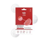 MIA Klinika Microneedle Acne Patch - Hydrocolloid Spot Patches with Microdart Technology - Invisible Acne Patches for Blemishes & Spots - Overnight Pimple Patches (6 Patches)