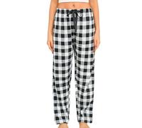 MIA LUCCE Pyjama Bottoms Womens Plaid Pyjama Bottoms Comfy Tartan Trousers Lounge Pants Checkered Pj Bottoms Jersey Pyjamas