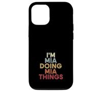 Mia Name Mia Personalized Name First Given Case for iPhone 12/12 Pro