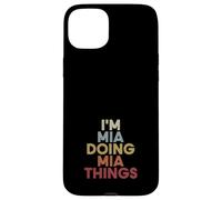 Mia Name Mia Personalized Name First Given Case for iPhone 15 Plus