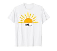 Mia of The Birthday First Trip Around the Sun Birthday T-Shirt