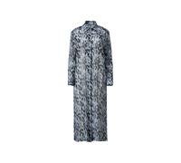 Mia Peculiar polo-collar midi dress - Blue XS/S-M/L