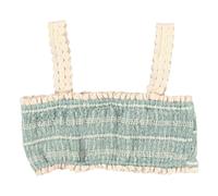 Mia Ruched Top Blue Green 3 years
